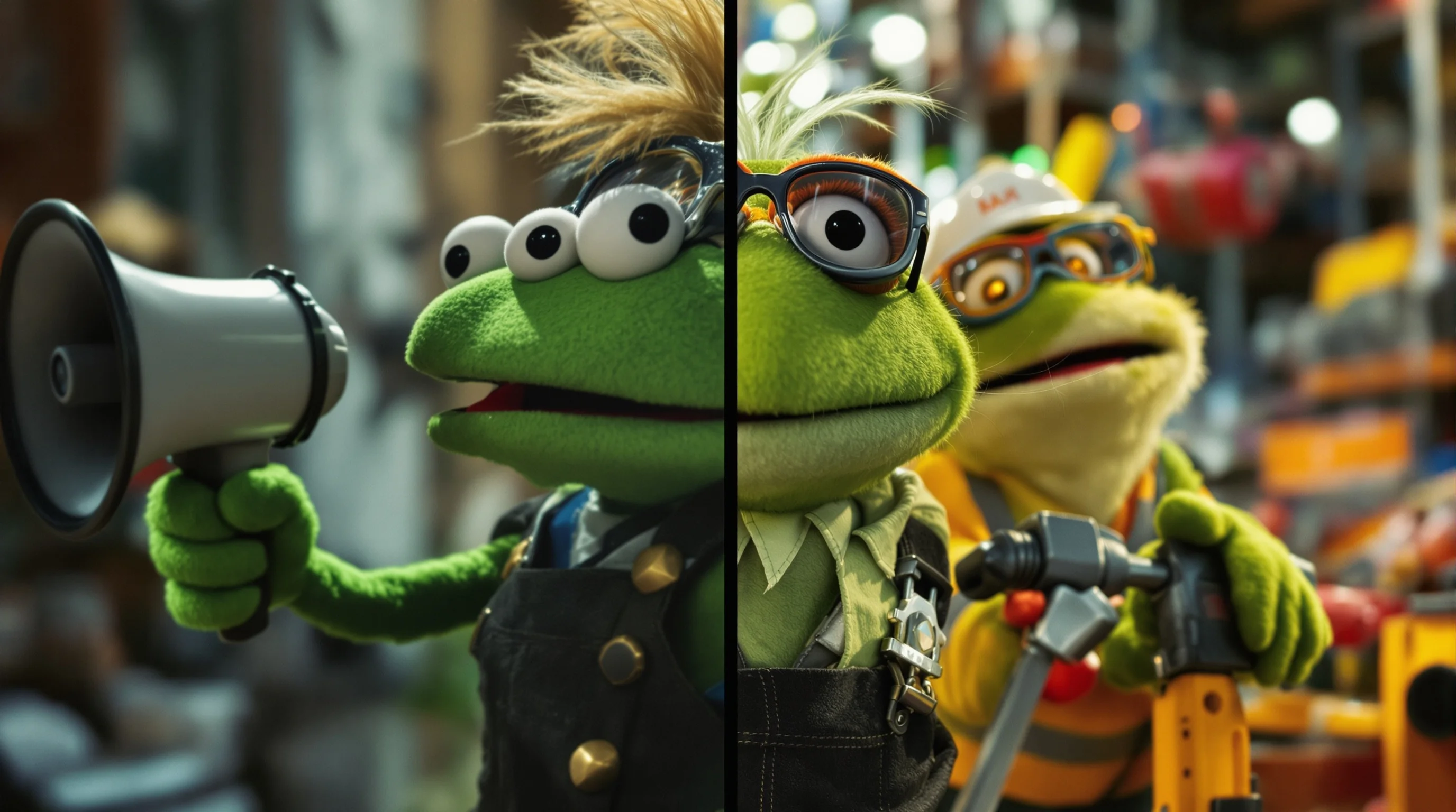 From marketing to building